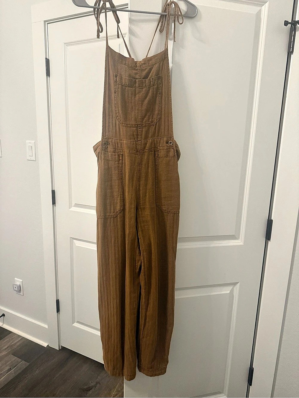 Free People overall in brown